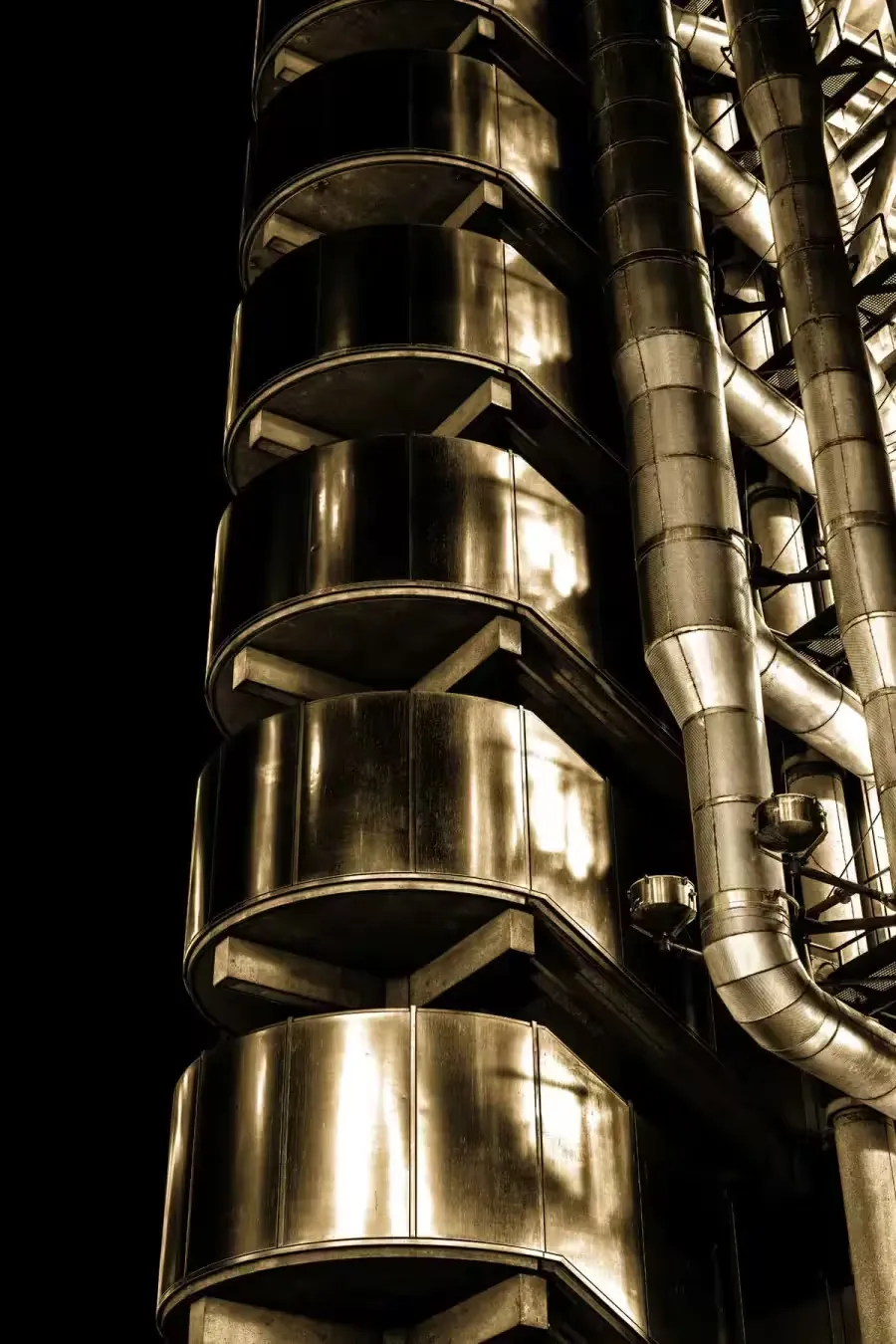 Modern building in the City