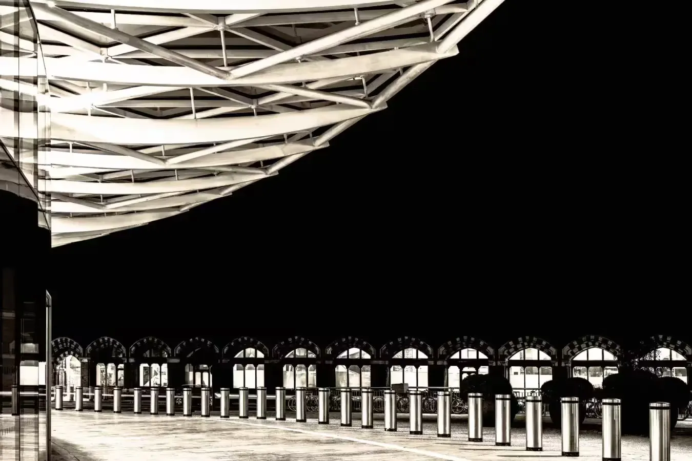 Entrance of St. Pancras Station
