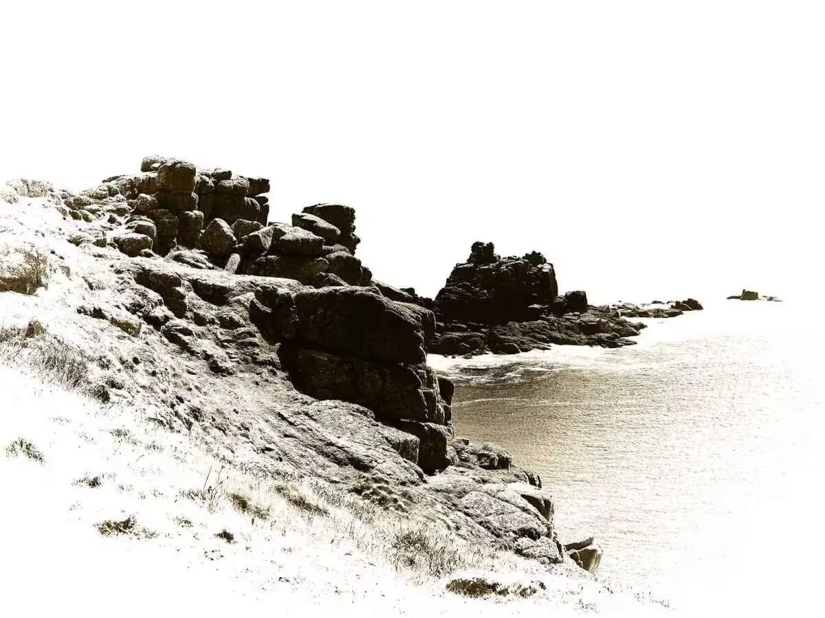 Cliffs at the seaside