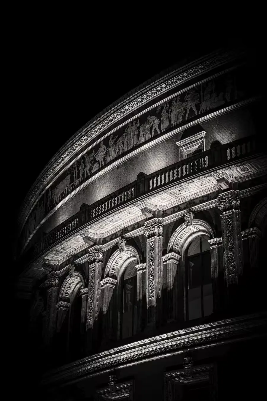 Side of Royal Albert Hall