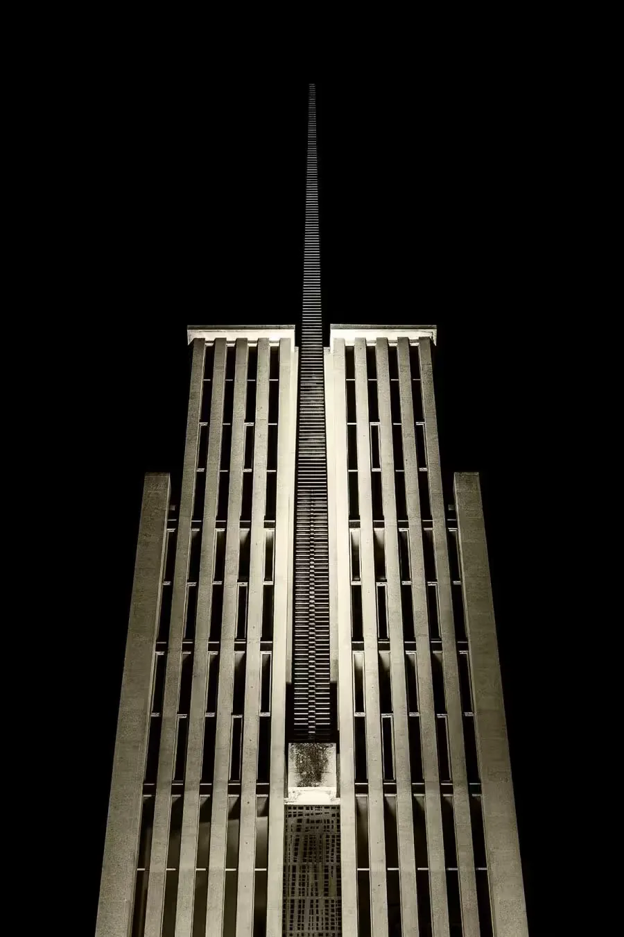 A tall imposing building