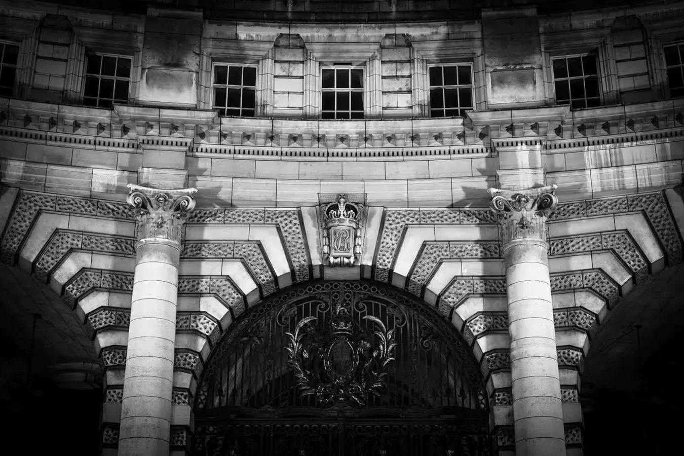 Admiralty Arch in Whitehall