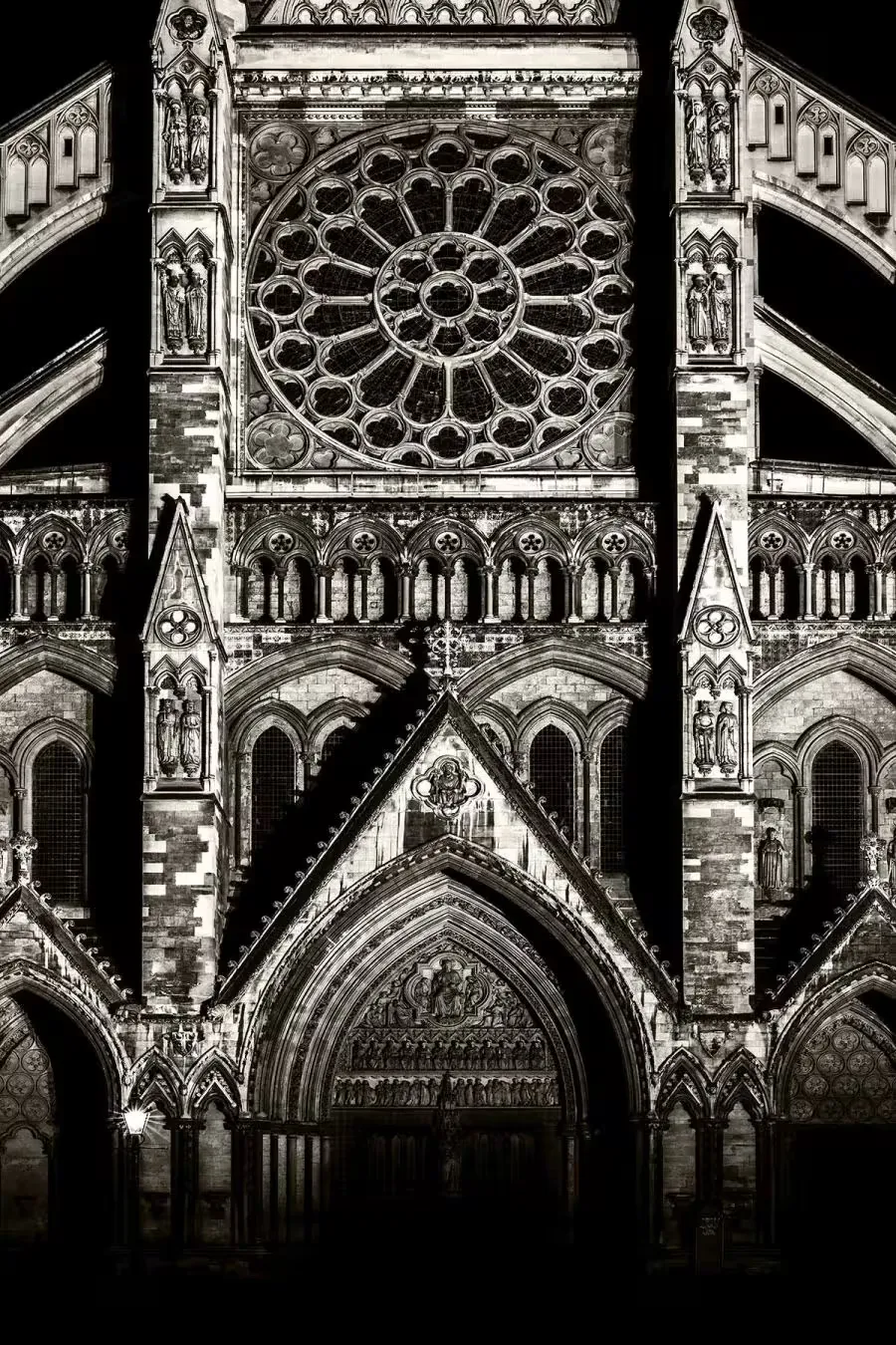 Front of Westminster Abbey