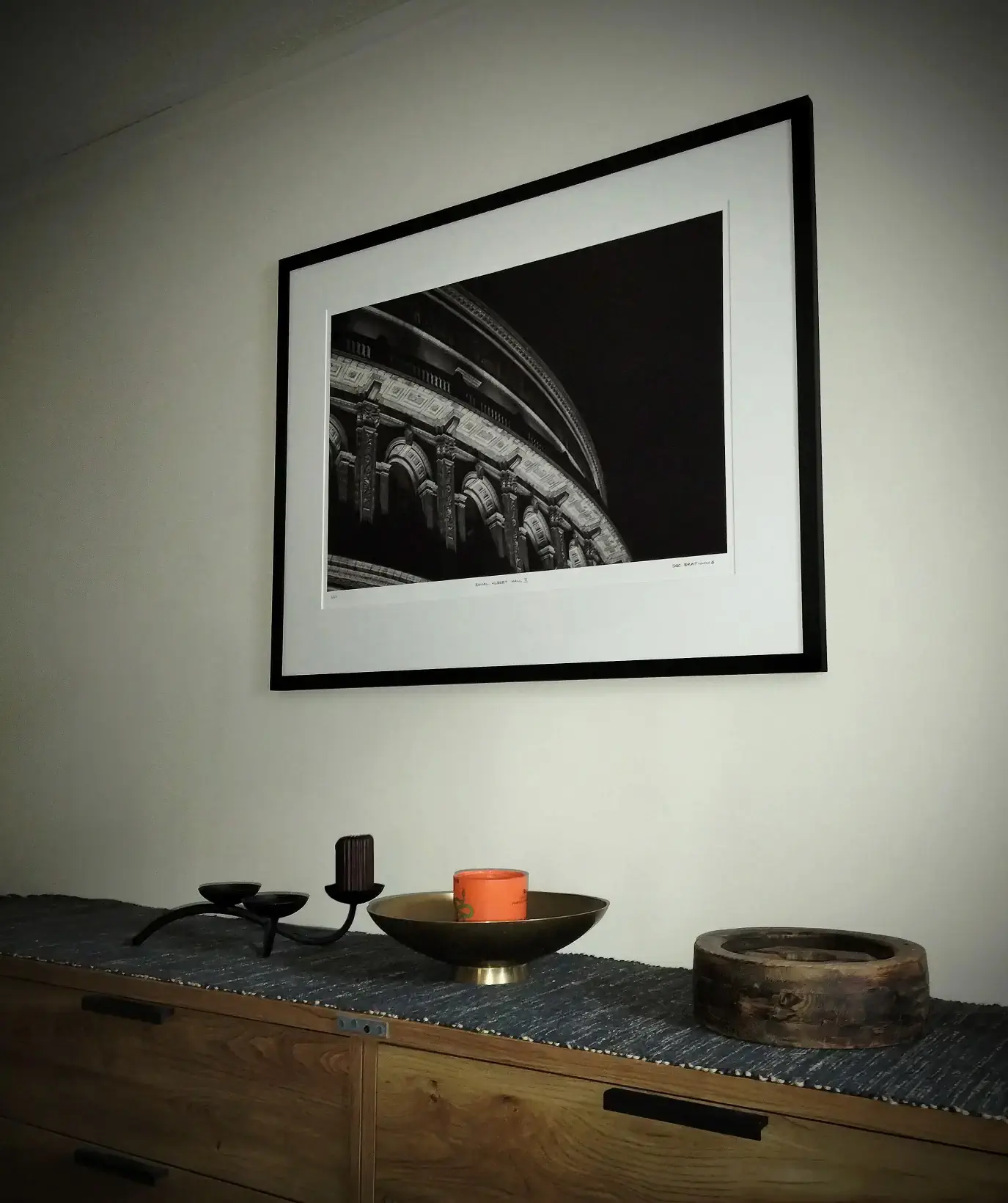 Framed photo of Royal Albert Hall
